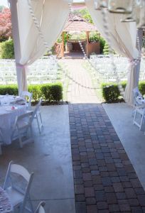 Winding Path Gardens Wedding Area