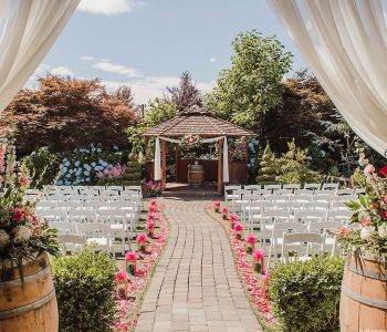Winding Path Gardens Wedding Area