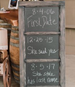 Winding Path Gardens Wedding Props