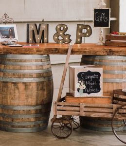 Winding Path Gardens Wedding Props